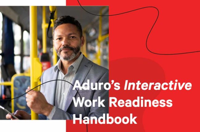 Aduro's Interactive Work Readiness Handbook