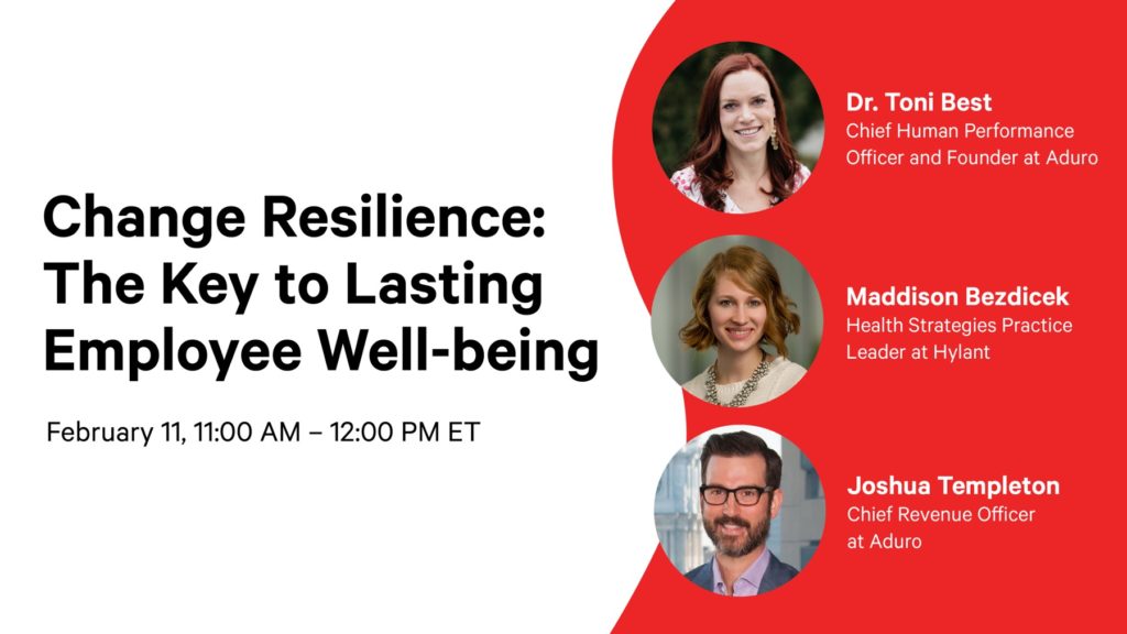 Change Resilience - the key to lasting employee well-being