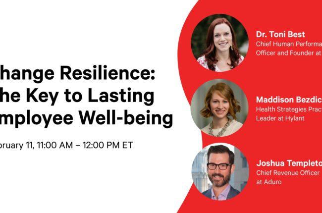 Change Resilience: The Key to Lasting Employee Well-being
