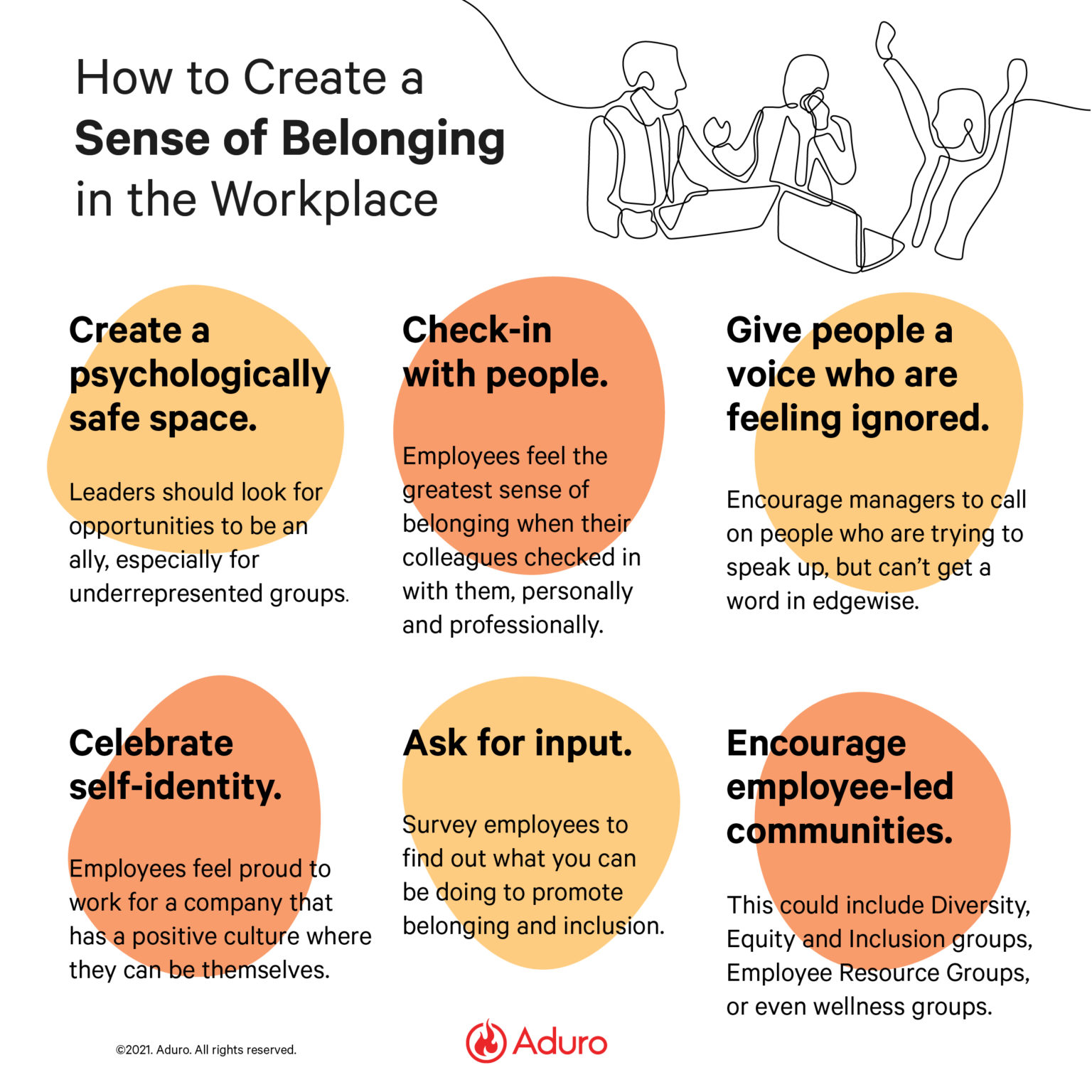 How To Create A Sense Of Belonging In The Workplace – Aduro