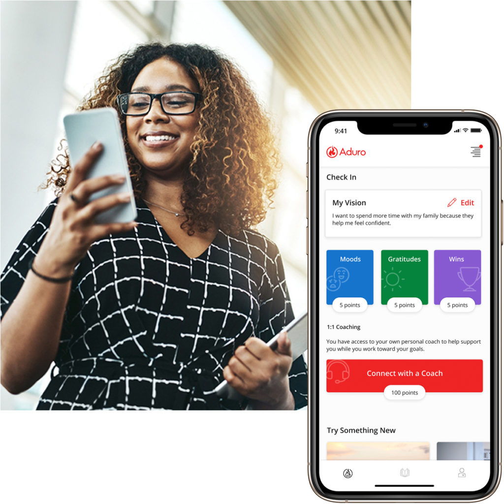 Aduro Connect Employee Well-being Platform